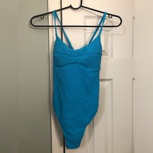 Shade & Shore Blue One Piece Swimsuit